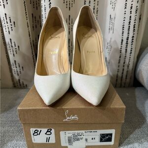 Christian Louboutin Décolleté Glitter 100MM